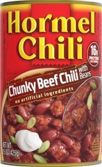 Taste the Richness: 6 Pack of Gluten Free 15 Oz Chunky Beef Chili with Beans
