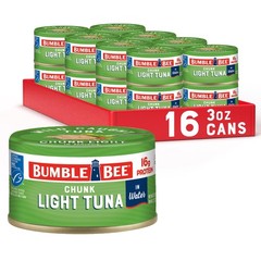 Bumble Bee Snackers 16g Protein per Serving Ready to Eat Wild Caught Skipj…
