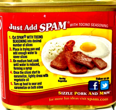 Spam with Tocino Seasoning Luncheon Meat 12 oz ( Pack of 3 )~Exp 4/2027