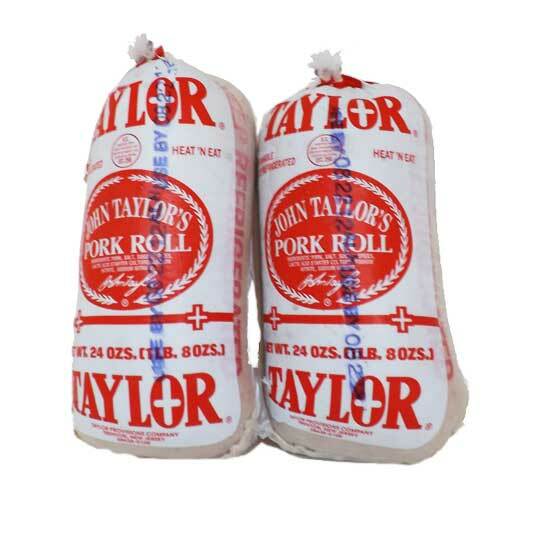 TWO Taylor Pork Rolls 1 1/2 lbs each – 3 lbs Total Weight