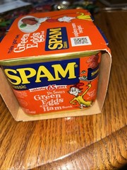 Green Eggs & Ham SPAM Limited Edition (Two 12oz Cans) (6/2028)FREE SHIPPING