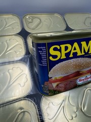 Spam Classic, Pork Ham, Luncheon Meat, No Trans Fat, 12 Ounce Can, Pack of 12