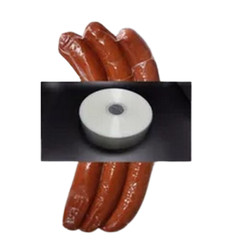 7 Meters Food Grade Casings for Sausage Salami Wide 50mm Shell Inedible Plastic