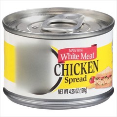 (6 pack) White Meat Chicken Spread, 4.25 oz Can