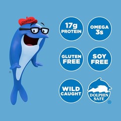 Wild Caught Reduced Sodium Tuna Pouches – 2.6 oz, 24 Pack for Healthy Snacking