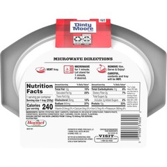 Dinty Moore Less Sodium Beef Stew – 9oz Microwave Tray, 6 Pack of Savory Meals