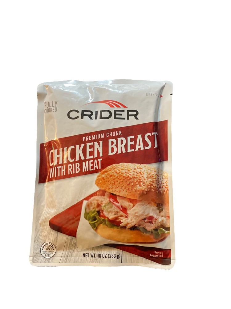 Premium Chunk Chicken Breast With Rib Meat by Crider