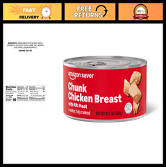 Chunk Chicken Breast, 12.5 Oz – Premium Canned Chicken, High Protein, Low Fat