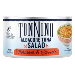 (2 pack) Tonnino Premium Albacore Tuna Salad with Potatoes and Carrots 8oz
