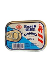beach cliff sardines – 1 – 3.75 oz can