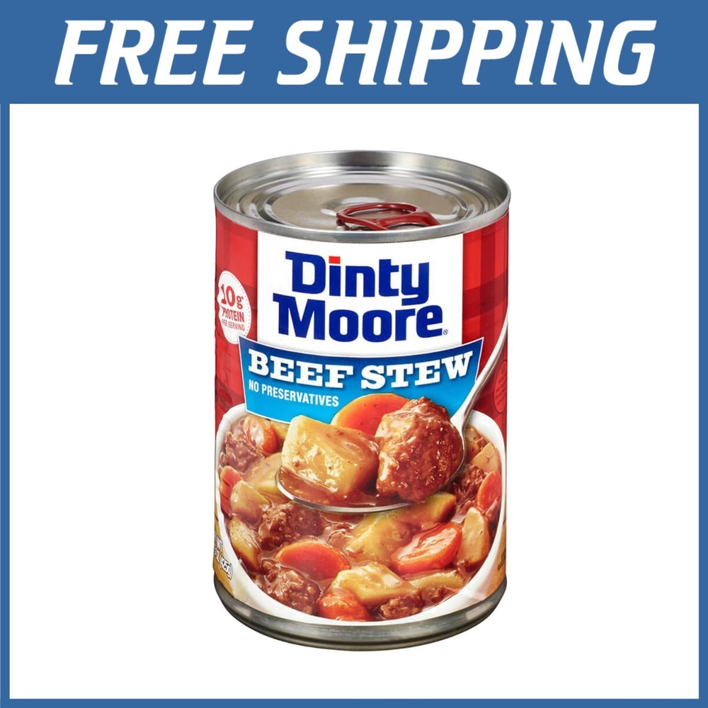 Chunky Beef Stew – Ready-to-Eat, Gluten-Free, 10g Protein