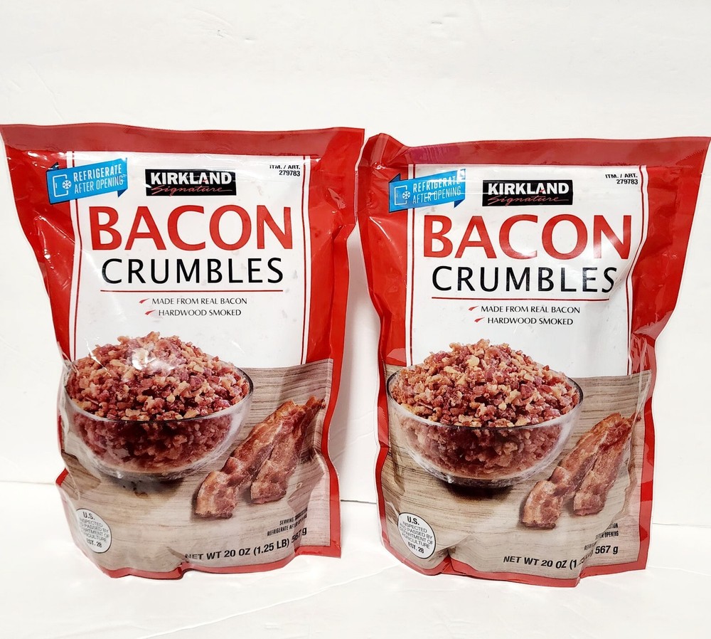 Bacon Crumbles Kirkland Signature 2 Pack 20 oz Each Pack