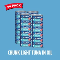 StarKist Chunk Light Tuna in Oil-12 oz Can (Pack of 24)