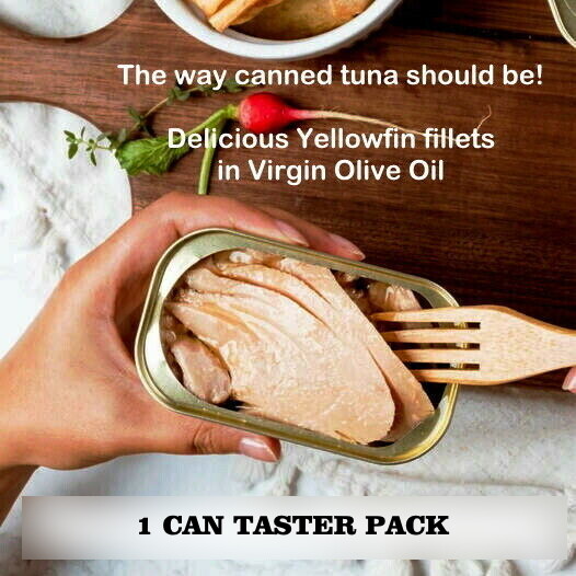 NATURAL CATCH ⭐🤩 TASTER SPECIAL SALE ⭐ Yellowfin Tuna Fish in Olive Oil ⭐