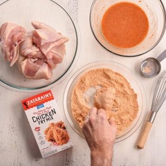 New Orleans Style Hot & Spicy Chicken Fry Mix – 8 Packs, No MSG, Family-Sized