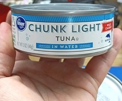 Kroger Albacore Solid White Tuna in Water 3 Cans 5 OZ Chunk Tuna BB 11/2026
