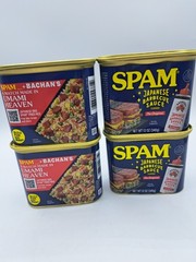 Pack of 4 SPAM Japanese barbecue sauce Each Can 12oz Exp. Jan. 2029