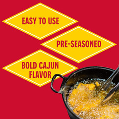 Louisiana Fish Fry Products Cajun Fry, 10 Oz (Pack of 4)