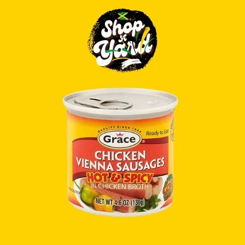 Grace Tin Sausage Hot & Spicy Pack of 6