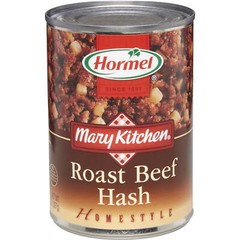Roast Beef Hash, Canned Roast Beef Hash, 14 Oz Steel Can