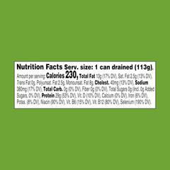 E.V.O.O. Solid Yellowfin/Light Tuna in Extra Virgin Olive Oil – 4.5 Oz Can (Pack
