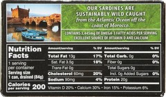 Sustainably Wild-Caught Sardines in Soybean Oil, 12-Pack, 4.25 Oz Cans