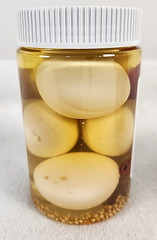 Pickled Red Hot Hard Boiled Eggs Keto Bay View Packing 2 Pack