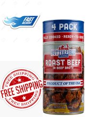 Butterfield Farms Roast Beef in Beef Broth [12 oz., 4 pk.]