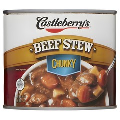 (4 pack) Castleberry’s Chunky Beef Stew, 20 oz Can – Heat & Serve Hearty Comfort