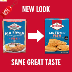 Air Fry Fish Coating Mix 5oz Pack of 6 Crispy Seasoned Batter Blend US