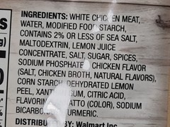 Great Value Premium White Chicken – 2.6 Oz Pouch (Set of 2)