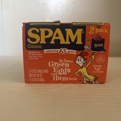 Green Eggs And Ham SPAM GREEN EGGS SPAM LIMITED EDITION (Two 12oz Cans) (6/2028)