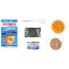 Bumble Bee Lunch On The Run Tuna Salad Meal Kit 8.2 oz Pack of 4 Ready to Eat