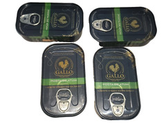 4 x Can Tuna Fish Gallo Portugal in Olive Oil Portuguese 4 x 120g (4,23 oz)