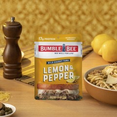 Bumble Bee Lemon & Pepper Seasoned Tuna Pouch Wild Caught and Ready to Eat f…
