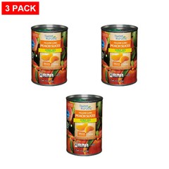 Sweet Harvest Peach Slices in 100% Juice, 15 oz – Pack of 3
