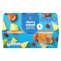 Lunch Buddies Cherry Mixed Fruit in 100% Juice – 4 count, 4 oz – Pack of 3