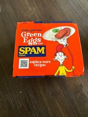 Spam Classic Green Eggs And Ham SPAM LIMITED EDITION (Two 12oz Cans)