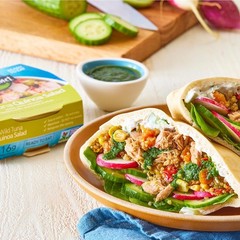 Wild Planet Tuna Quinoa Salad With Organic Sweetcorn, Zucchini & Peas, 5.6oz