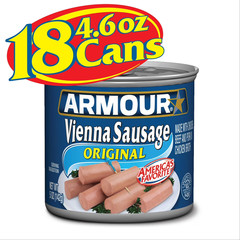 Armour Vienna Sausage, 4.6 oz., 18 ct.