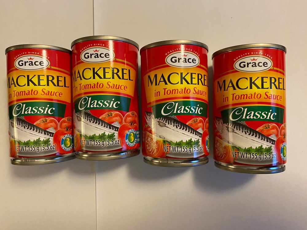 4 Grace Mackerel in Tomato Sauce