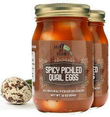 Hand Jarred Spicy Quail Eggs – Natural Ingredients