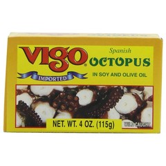 Wild Caught Jumbo Squid in Sunflower & Olive Oil
