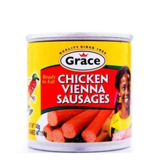 6 Jamaican Grace Chicken Vienna Sausage (spicy ) 6 x 140 g
