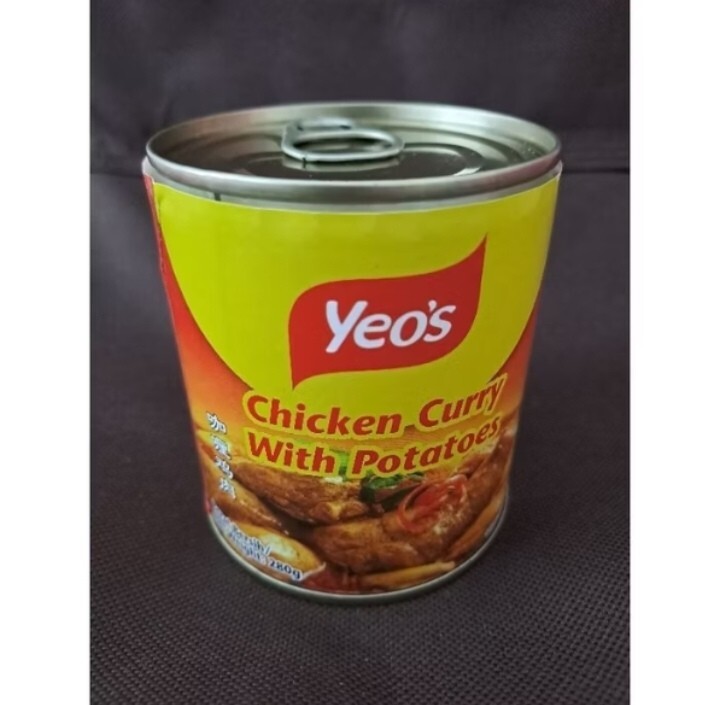 Yeo’s Chicken Curry with Potatoes 280g – 6 Cans (HALAL)
