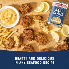 Bumble Bee Whole Baby Canned Clams, 10 oz Cans (Pack of 12) – Ready to Eat – 13g