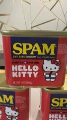 SPAM Hello Kitty Limited Edition 25% Less Sodium Pork Meat, 3-Pack 12 oz