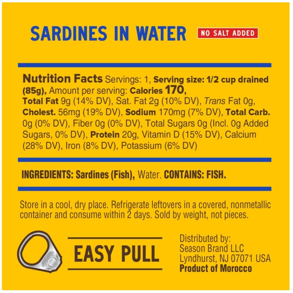 Sardines with More Omega-3 Than Tuna – Keto Friendly