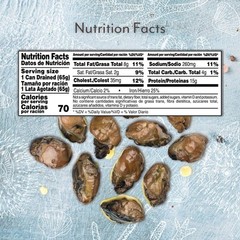 Cherrywood Smoked Oysters in Oil, Wild Caught, 3oz x 3