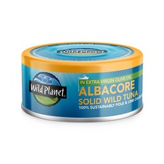 (12 Pack) Wild Planet Albacore Tuna Olive Oil 5oz Can